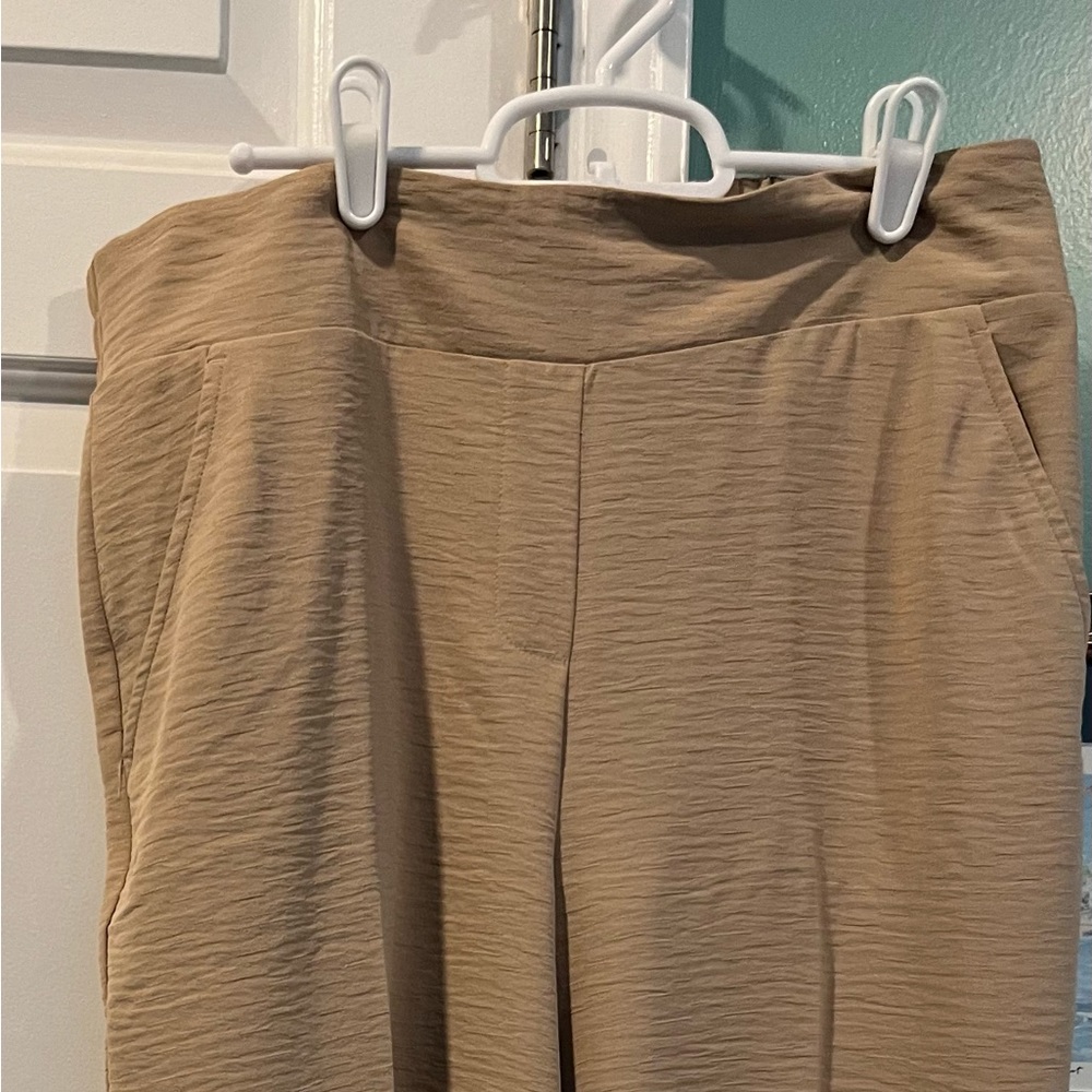 Nine West Wide-leg, pull-on Crop Pant